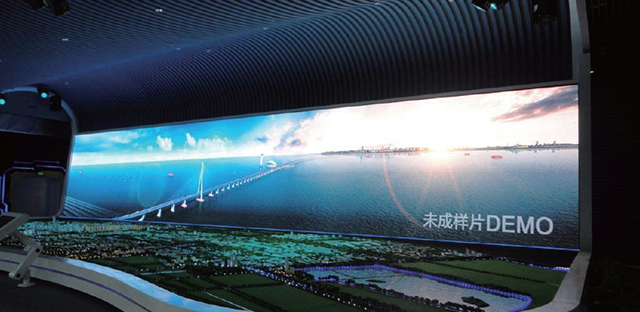 江蘇南通國際城市館展館P5室內(nèi)全彩LED顯示屏由上海智彩科技設(shè)計、安裝